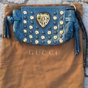 Authentic Gucci clutch with dustbag